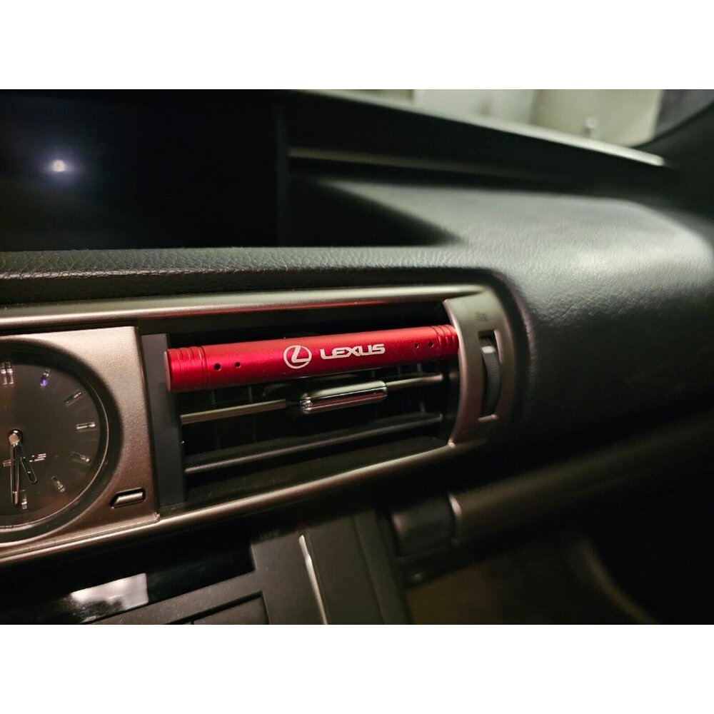 RED Lexus Car IS GS ES RX NX F-Sport Air Fresh Freshener 2x Included Scents